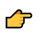 Backhand Index Pointing Right: Medium Skin Tone 👉🏽 Emoji Meaning & Unicode Emoji