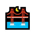 Bridge At Night 🌉 Emoji Meaning & Unicode Emoji