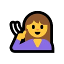 Deaf Person: Medium-Dark Skin Tone 🧏🏾 Emoji Meaning & Unicode Emoji