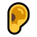Ear: Medium-Light Skin Tone 👂🏼 Emoji Meaning & Unicode Emoji