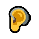 Ear With Hearing Aid: Medium-Dark Skin Tone 🦻🏾 Emoji Meaning & Unicode Emoji