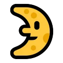 First Quarter Moon Face 🌛 Emoji Meaning & Unicode Emoji