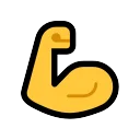 Flexed Biceps: Light Skin Tone 💪🏻 Emoji Meaning & Unicode Emoji