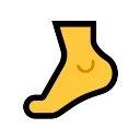 Foot: Medium-Dark Skin Tone 🦶🏾 Emoji Meaning & Unicode Emoji
