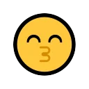 Kissing Face With Smiling Eyes 😙 Emoji Meaning & Unicode Emoji