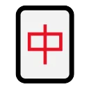 Mahjong Red Dragon 🀄 None Emoji Meaning & Unicode 🎃 Emoji