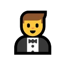 Man In Tuxedo: Dark Skin Tone ‍♂️ 🤵🏿 Emoji Meaning & Unicode Emoji
