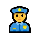 Man Police Officer ‍♂️ 👮 Emoji Meaning & Unicode Emoji