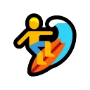 Man Surfing: Dark Skin Tone ‍♂️ 🏄🏿 Emoji Meaning & Unicode Emoji