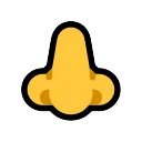 Nose: Medium-Light Skin Tone 👃🏼 Emoji Meaning & Unicode Emoji