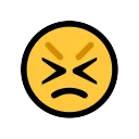 Persevering Face 😣 Emoji Meaning & Unicode Emoji