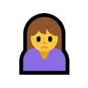 Person Frowning: Light Skin Tone 🙍🏻 Emoji Meaning & Unicode Emoji