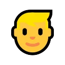 Person: Medium Skin Tone, Blond Hair 👱🏽 Emoji Meaning & Unicode Emoji