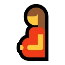 Pregnant Woman: Medium Skin Tone 🤰🏽 Emoji Meaning & Unicode Emoji