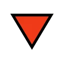 Red Triangle Pointed Down 🔻 Emoji Meaning & Unicode Emoji