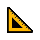 Triangular Ruler 📐 Emoji Meaning & Unicode Emoji