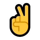 Victory Hand: Medium-Dark Skin Tone ✌🏾 Emoji Meaning & Unicode Emoji