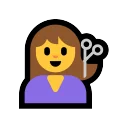 Woman Getting Haircut: Dark Skin Tone ‍♀️ 💇🏿 Emoji Meaning & Unicode Emoji