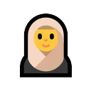 Woman With Headscarf: Light Skin Tone 🧕🏻 Emoji Meaning & Unicode Emoji
